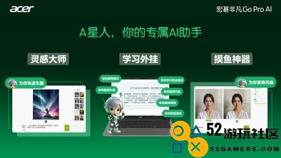 灵感大师？摸鱼神器？学习外挂？宏碁非凡Go Pro AI给你亲民尝鲜体验！