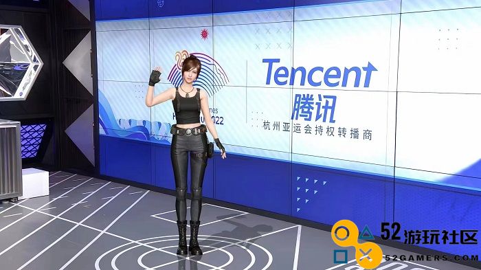 《和平精英》吉莉亮相China3DV 光子展现AI数字人全链能力