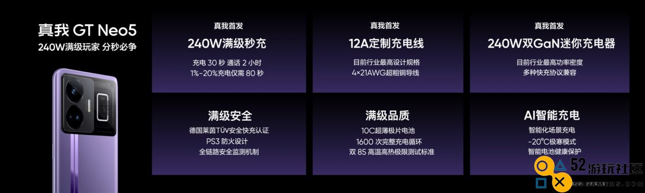240W满级秒充真我GTNeo5售价2499元起