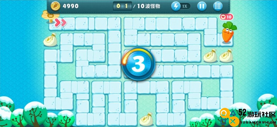 保卫萝卜冬季第五关的通关攻略技巧与详细流程解析