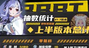 关于绝区零1.7版本中菲林数量的准确统计与分析究竟有多少