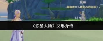 悠星大陆中的艾琳究竟是什么样的人物，她在故事中的角色与背景解析