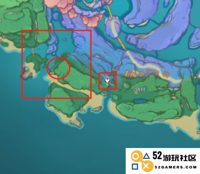 原神海祇岛隐藏宝箱一览图二