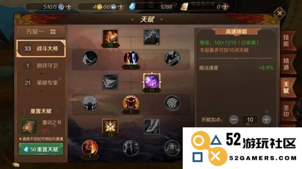原神天赋最高几级2021