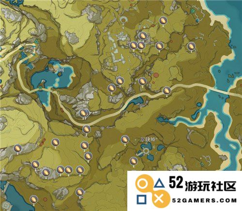 原神石珀分布图高清