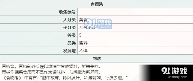 江湖悠悠青椒酱食谱配方分享