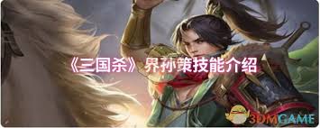 三国杀中孙策的技能解析与使用技巧详尽介绍