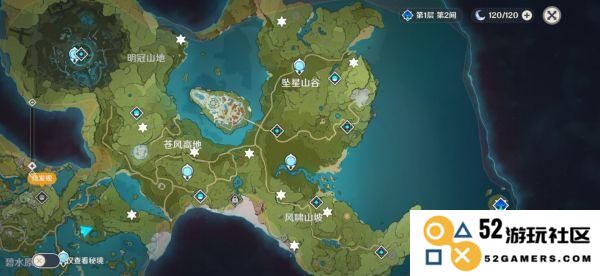 原神蒙德地区15个地灵龛的具体位置大揭秘，助你轻松找到每个藏身之处！