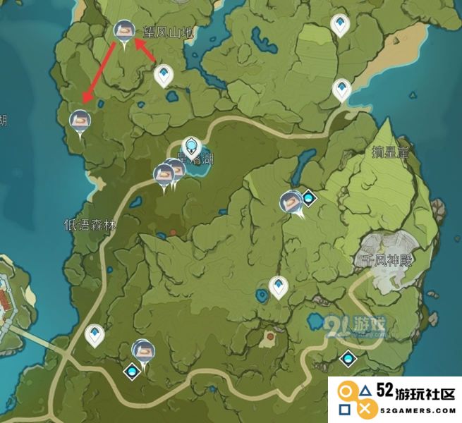 探索原神的蒲公英籽采集路线