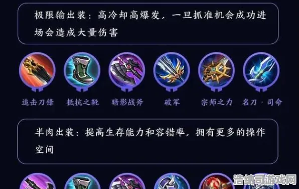 新手玩家必备王者荣耀出装攻略 测试结果分享 星推精选｜2025年04月更新