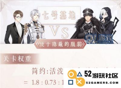 奇迹暖暖便于隐蔽的服装通关攻略