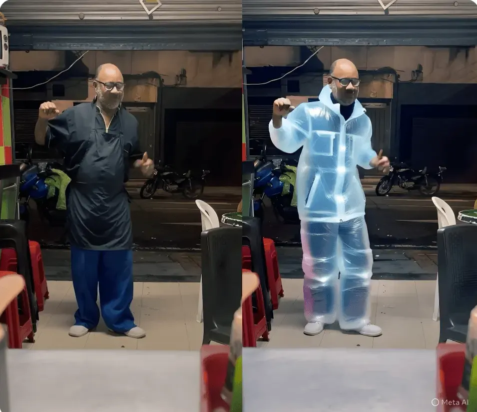 Meta 新推出 AI 视频编辑功能：轻松一句话修改视频，一键让你变成漫画中的主角！