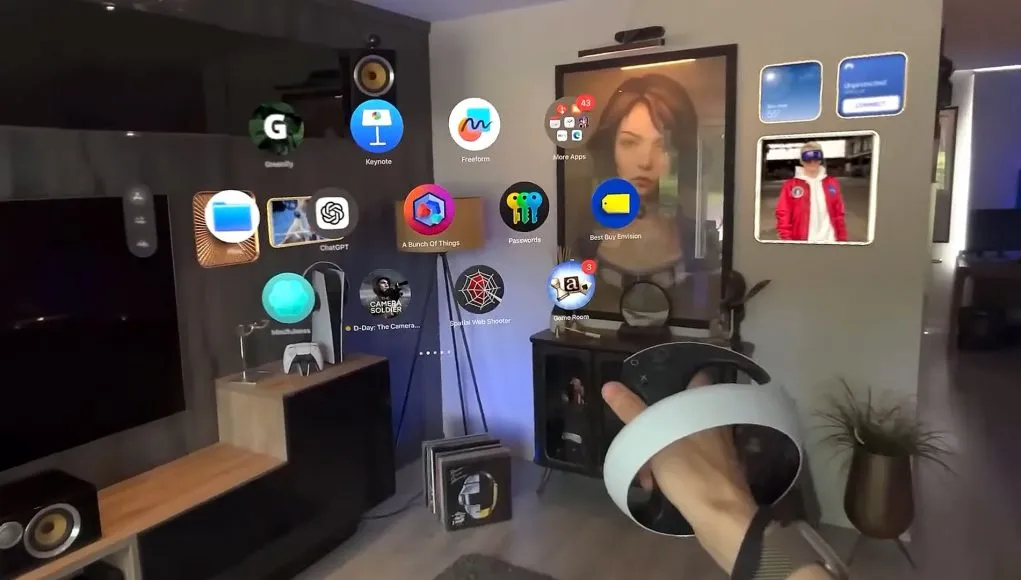 苹果公司确认 Vision Pro 将支持 PSVR 2 控制器，预计在秋季与 visionOS 26 正式发布同步上线