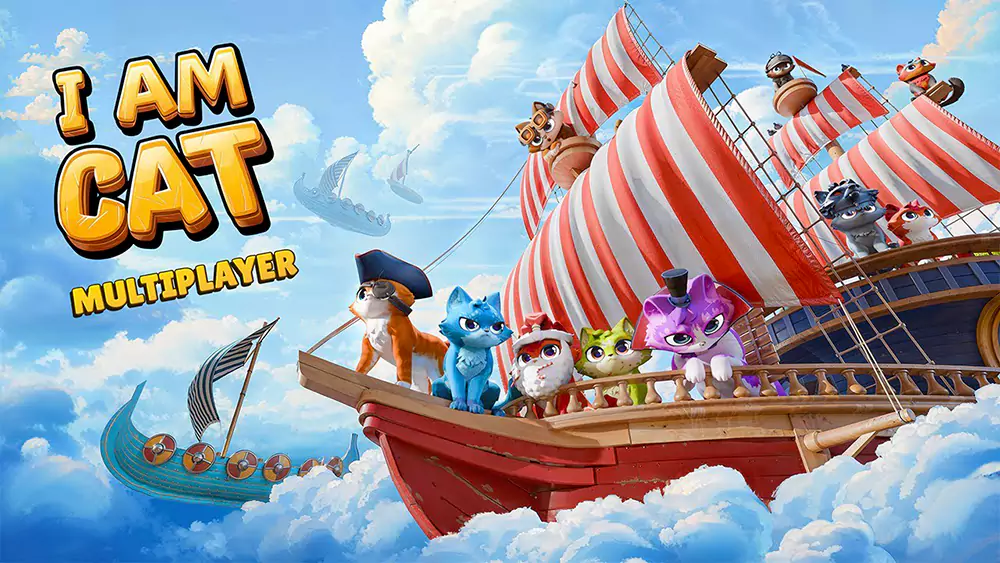 VR游戏《我是猫 I Am Cat》全新版本上线：20只猫咪共同征战海盗世界的精彩冒险来袭