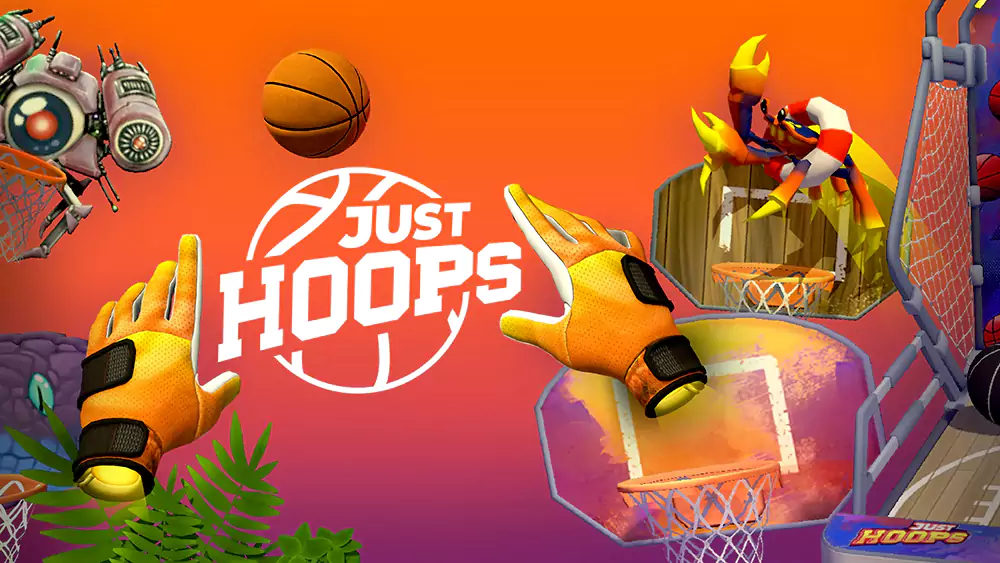 虚拟现实街机篮球体验《Just Hoops》即将在今年正式上线PlayStation VR2平台，带来全新篮球乐趣