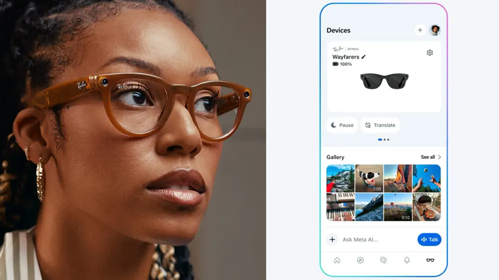 Ray-Ban智能眼镜的配套应用程序升级至Meta AI以提升用户体验与功能