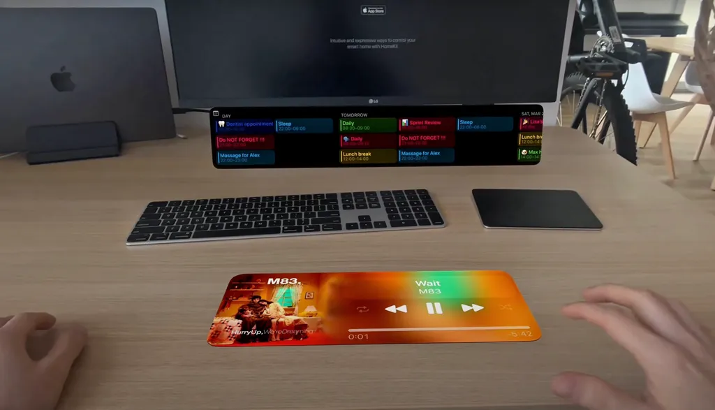 通过结合 Apple Vision Pro 和 Homerise 实现智能家居的全面控制，拓展虚拟现实在家庭管理中的应用