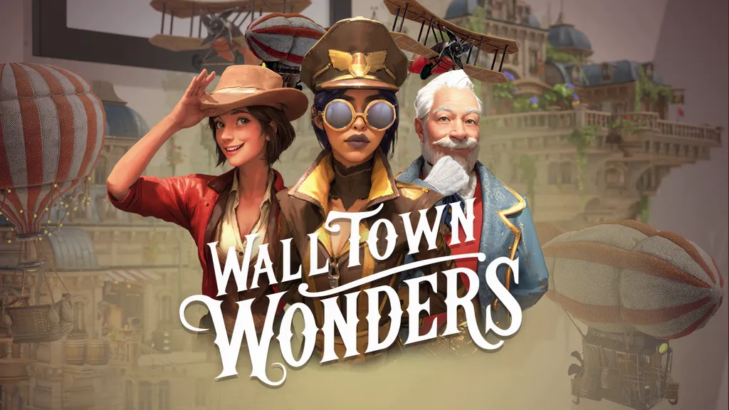 今天《Wall Town Wonders》的 VR 版本正式在 PlayStation VR2 和 Steam 平台上线，带给玩家全新的沉浸式体验