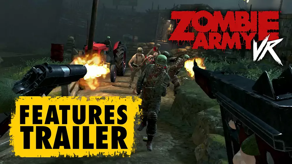 《僵尸军团 Zombie Army VR》全新预告片发布，展示全面功能与丰富玩法，5月震撼上线！