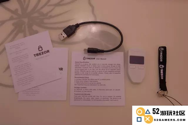 TREZOR硬件钱包开箱评测及使用教程！