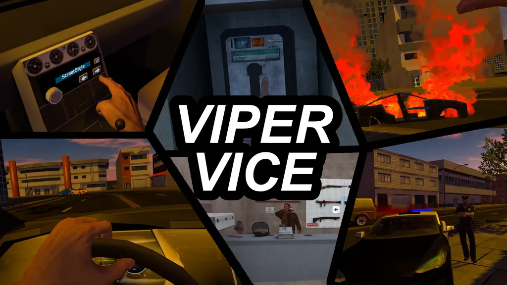 《Viper Vice》：全新开放世界VR游戏登陆Quest平台，续写《侠盗猎车手》VR的辉煌传奇