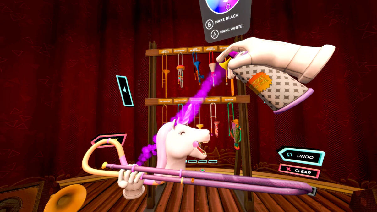 《长号冠军 Trombone Champ》在Meta Quest平台迎来了重要升级，推出自定义歌曲创作功能