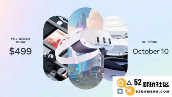 Meta Connect：Quest 3 起售价为 499.99 美元，智能眼镜融合 Meta AI 技术展现未来科技