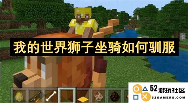 在我的世界中如何有效驯服狮子坐骑，获取最强陪伴与战斗伙伴