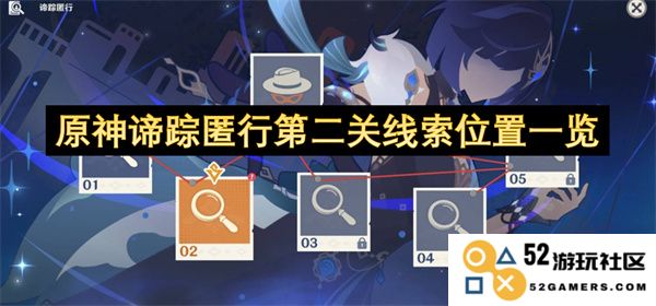 原神谛踪匿行第二关全部线索位置详细解析与攻略