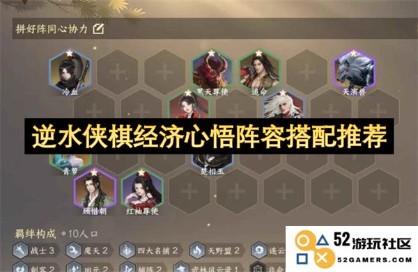逆水侠棋经济心悟阵容搭配技巧分享与推荐，助你轻松提升游戏实力