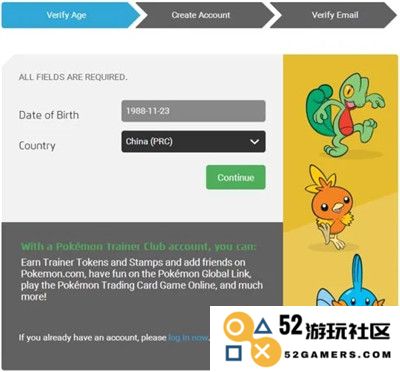 pokemongo注册教程