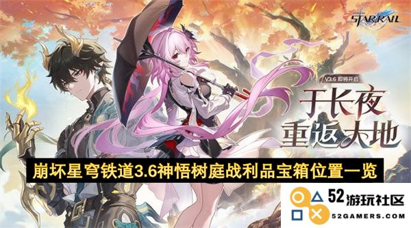 崩坏星穹铁道3.6版本神悟树庭战利品宝箱分布详细介绍与位置汇总