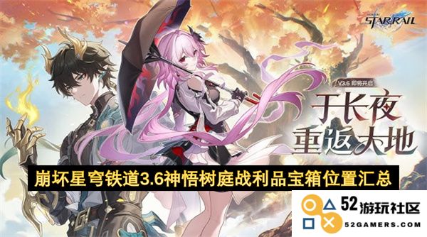 崩坏星穹铁道3.6版本神悟树庭所有战利品宝箱位置详细汇总与攻略
